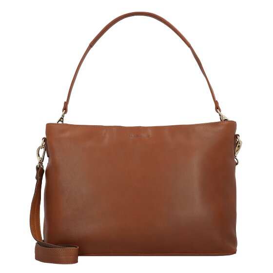 Plevier Structure Millau Schultertasche Leder 43 cm Laptopfach