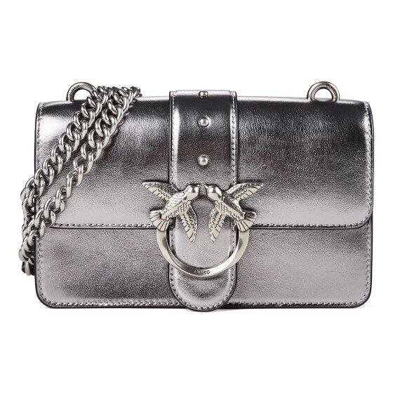 PINKO Love One Mini Umhängetasche Leder 20 cm