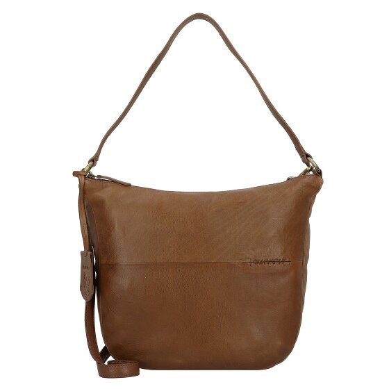 Burkely Natural Norah Schultertasche Leder 32 cm