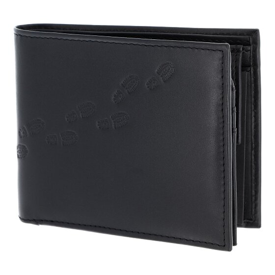 oxmox Leather Geldbörse RFID Schutz Leder 12 cm