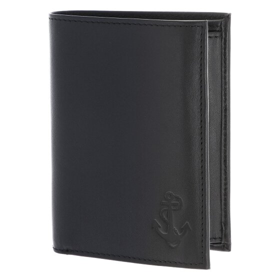 oxmox Leather Geldbörse RFID Schutz Leder 13 cm