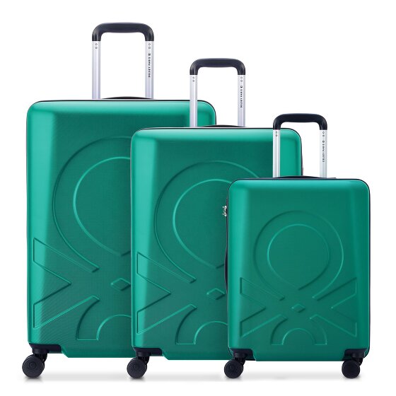 Delsey Paris x United Colors of Benetton Fabrica 4-Rollen Kofferset 3 tlg.