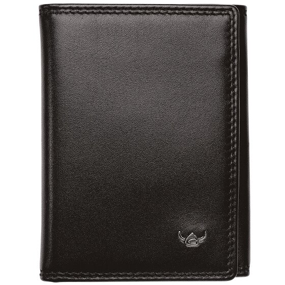 Golden Head Polo Geldbörse RFID Schutz Leder 8 cm