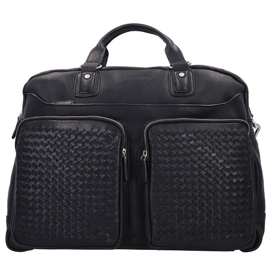 bugatti Woven Aktentasche Leder 48 cm
