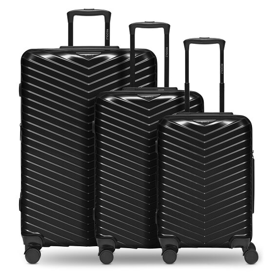 Redolz Essentials 18 4 Rollen Kofferset 3-teilig mit Dehnfalte