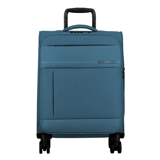 Jump Monthélys 4 Rollen Kabinentrolley 55 cm mit Dehnfalte