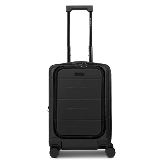 Police 4 Rollen Kabinentrolley 55 cm Laptopfach mit Dehnfalte