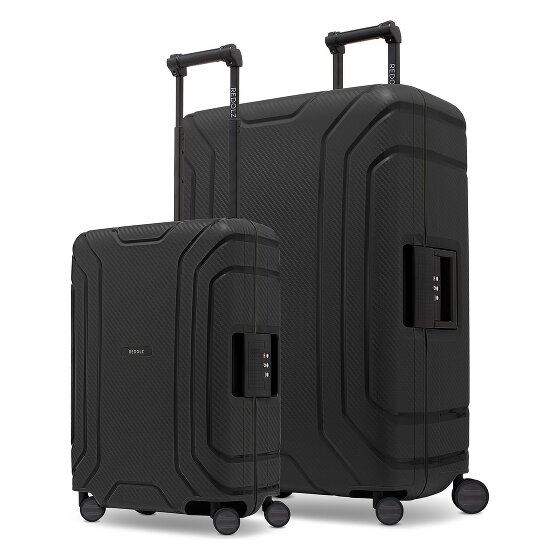 Redolz Essentials 4-Rollen 15 Kofferset 2 tlg. mit Dreipunkt-Verschluss
