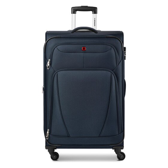 Wenger Beaumont 4 Rollen Trolley L 78 cm mit Dehnfalte