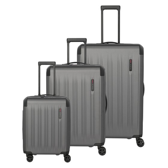 Travelite Dynamiic 4 Rollen Kofferset 3-teilig mit Dehnfalte Travelite Dynamiic 4 Rollen Kofferset 3-teilig mit Dehnfalte