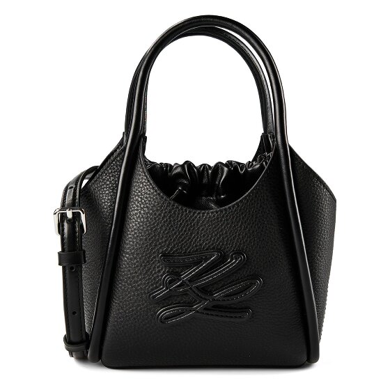 Karl Lagerfeld Autograph Handtasche Leder 26 cm