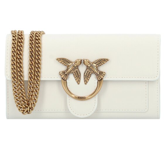 PINKO Love One Clutch Tasche Leder 19 cm