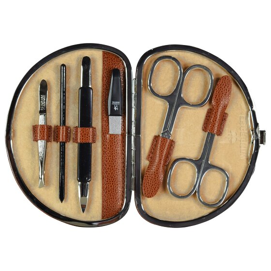 Windrose Beluga Manicure-Etui 13,5 cm Leder