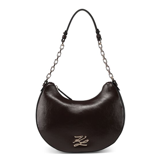 Karl Lagerfeld Autograph Schultertasche Leder 28.5 cm