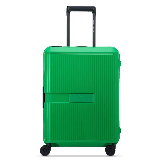 Delsey Paris x United Colors of Benetton Color Block Hardside 4-Rollen Kabinentrolley 55 cm