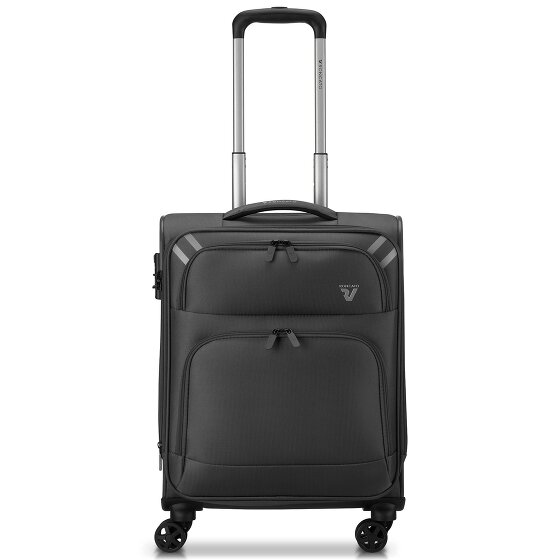 Roncato Twin 4 Rollen Kabinentrolley S 55 cm mit Dehnfalte