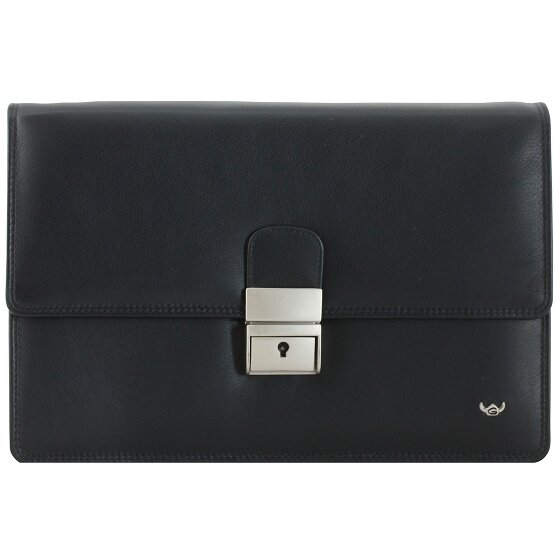 Golden Head Polo Herrentasche Handgelenktasche Leder 23 cm