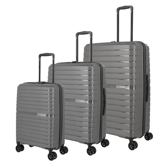 Travelite Trient 4 Rollen Kofferset 3-teilig