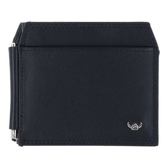 Golden Head Polo Geldbörse RFID Schutz Leder 11 cm Geldscheinklammer