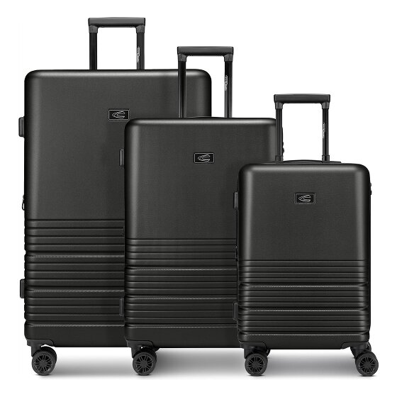camel active Hanoi 4 Rollen Kofferset 3-teilig mit Dehnfalte