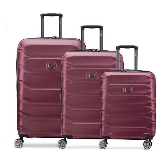 Delsey Paris Meteor 4 Rollen Kofferset 3-teilig mit Dehnfalte