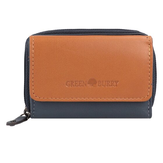 Greenburry Nappa Geldbörse RFID Schutz Leder 11 cm
