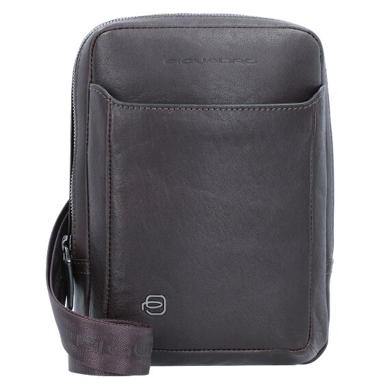Piquadro Black Square Umhängetasche Leder 17 cm