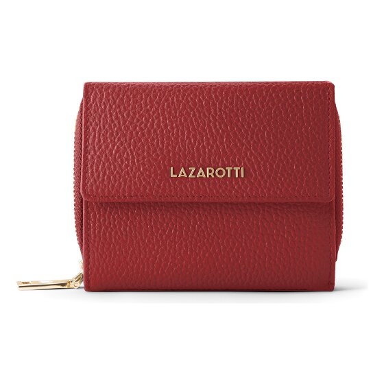 Lazarotti Bologna Leather Zip-Around Geldbörse Leder 12 cm
