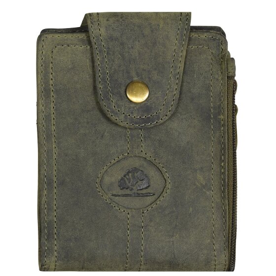 Greenburry Vintage Brustbeutel Leder 11 cm