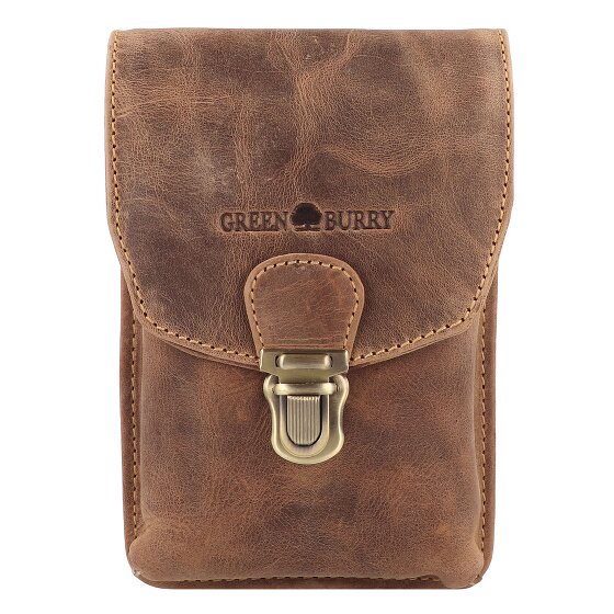 Greenburry Vintage Gürteltasche Leder 11 cm