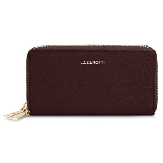 Lazarotti Bologna Leather Geldbörse RFID Schutz Leder 20 cm