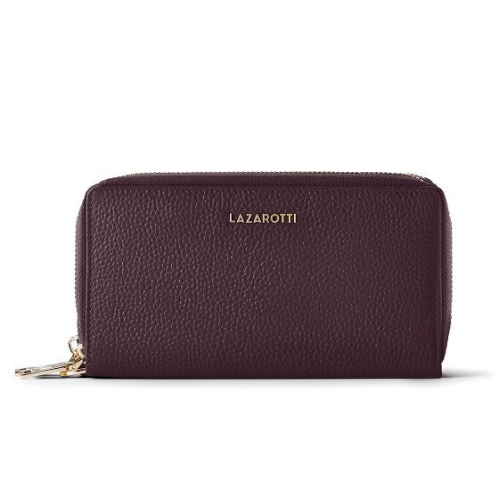 Lazarotti Bologna Leather Geldbörse RFID Schutz Leder 20 cm