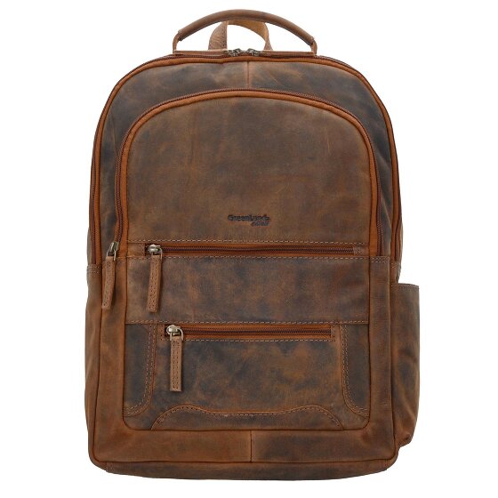 Greenland Nature Montenegro Rucksack Leder 40 cm Laptopfach