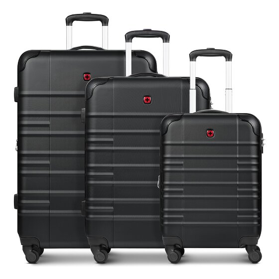 Wenger Amplar Evo 4 Rollen Kofferset 3-teilig mit Dehnfalte