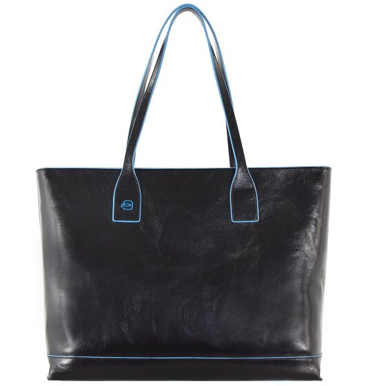 Piquadro Blue Square Shopper Tasche Leder 35 cm