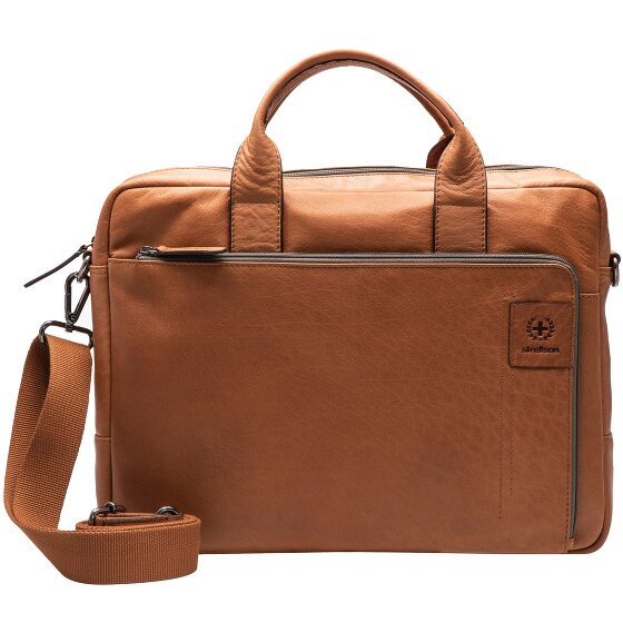 Strellson Hyde Park Aktentasche Leder 39 cm Laptopfach