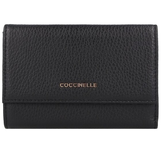 Coccinelle Metallic Soft Geldbörse Leder 14 cm