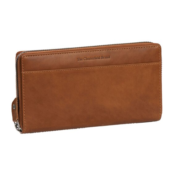 The Chesterfield Brand Wax Pull Up Geldbörse RFID Schutz Leder 19 cm