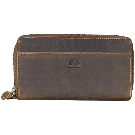 Greenburry Vintage Geldbörse Leder 20 cm