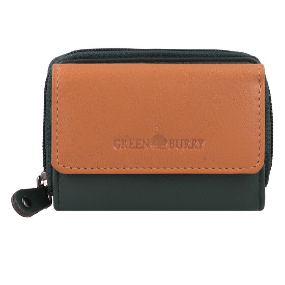 Greenburry Nappa Geldbörse RFID Schutz Leder 11 cm