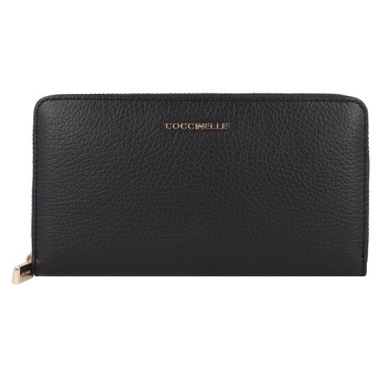 Coccinelle Metallic Soft Geldbörse Leder 10 cm