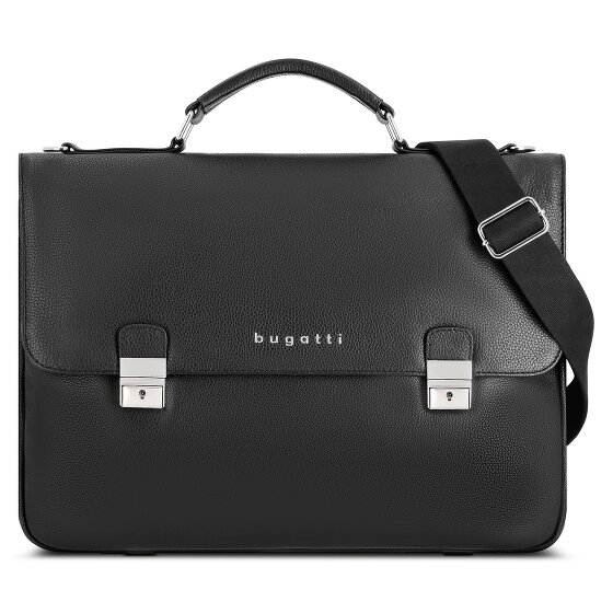 bugatti Valencia Aktentasche RFID Leder 40 cm Laptopfach bugatti Valencia Aktentasche RFID Leder 40 cm Laptopfach