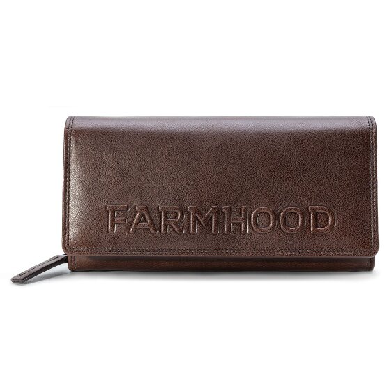 Farmhood Memphis Geldbörse RFID Schutz Leder 19 cm
