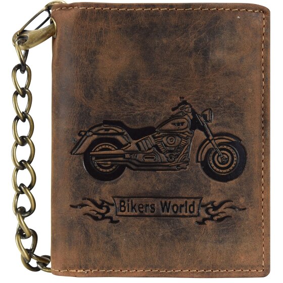 Greenburry Vintage Bike Geldbörse Leder 10 cm
