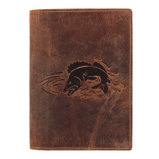 Greenburry Vintage Dokumenten Etui Leder 12 cm