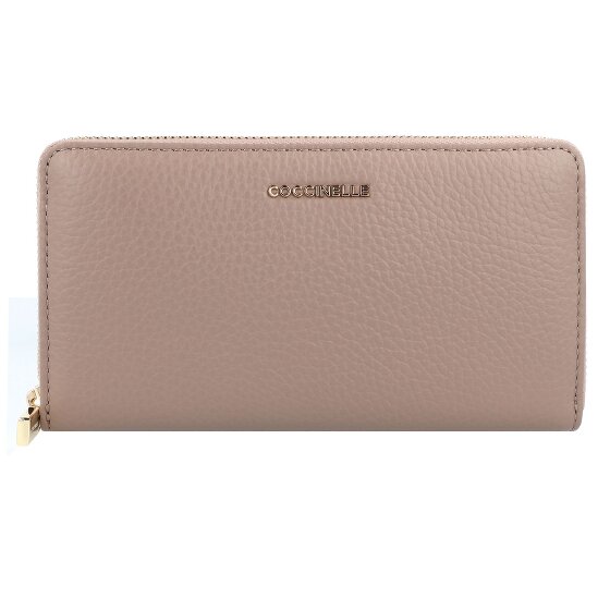 Coccinelle Metallic Soft Geldbörse Leder 18 cm