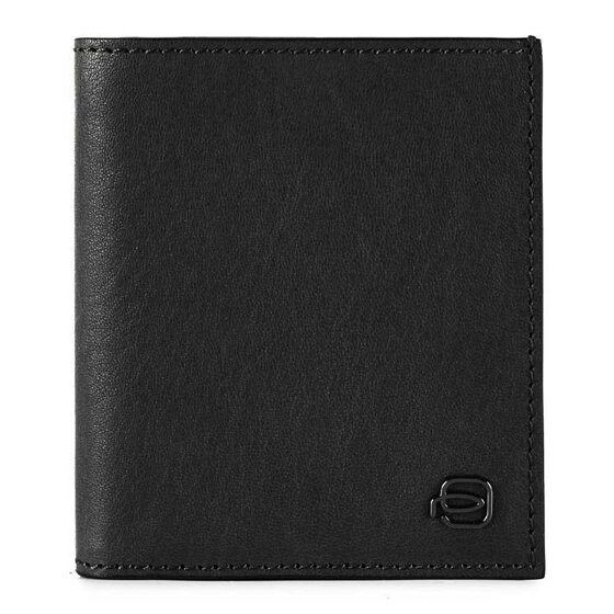 Piquadro Black Square Kreditkartenetui RFID Schutz Leder 9 cm