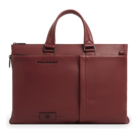 Piquadro Russel Aktentasche RFID Schutz Leder 42 cm Laptopfach