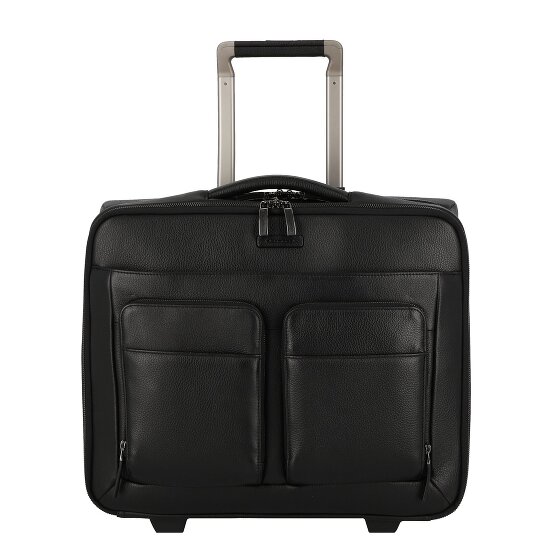 Piquadro Modus Special 2 Rollen Businesstrolley Leder 44 cm Laptopfach