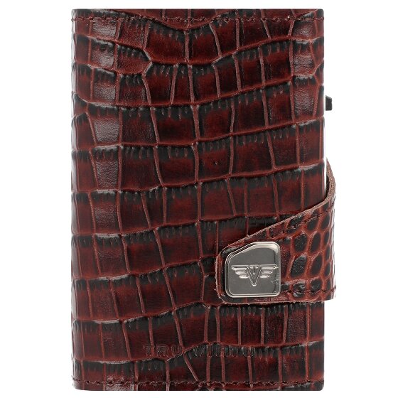 Tru Virtu Click & Slide Kreditkartenetui Geldbörse RFID Leder 6,5 cm Tru Virtu Click & Slide Kreditkartenetui Geldbörse RFID Leder 6,5 cm